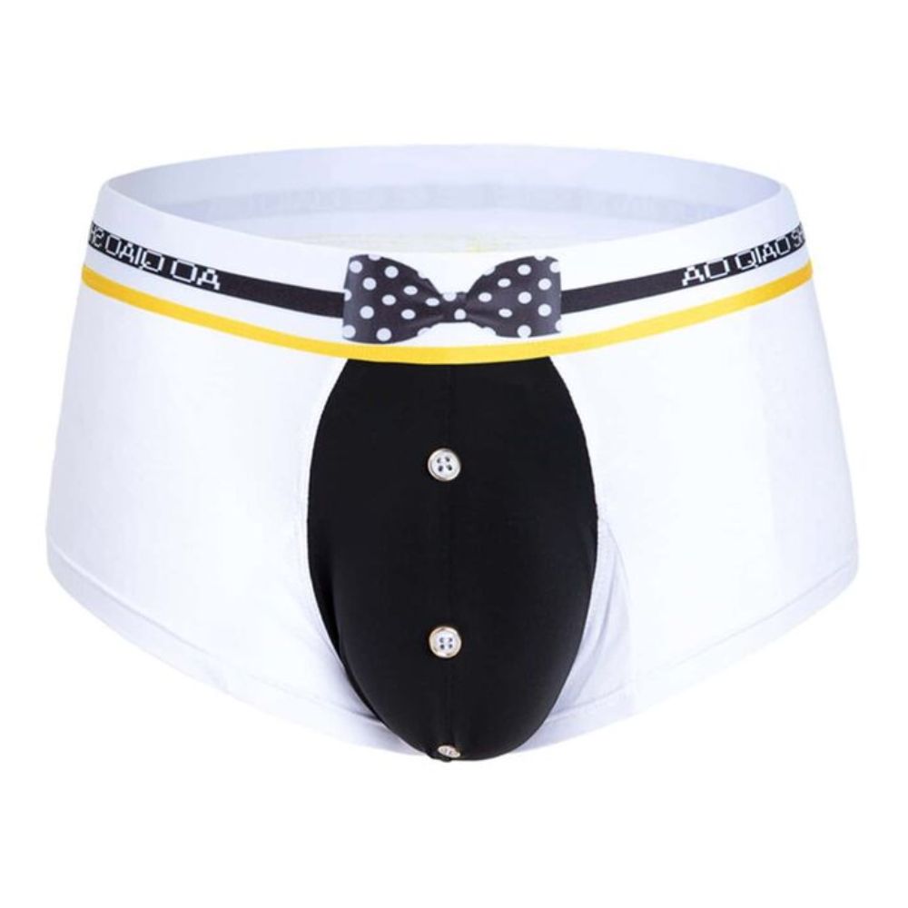Calzoncillos Con Dise√Ëo Smoki Blanco