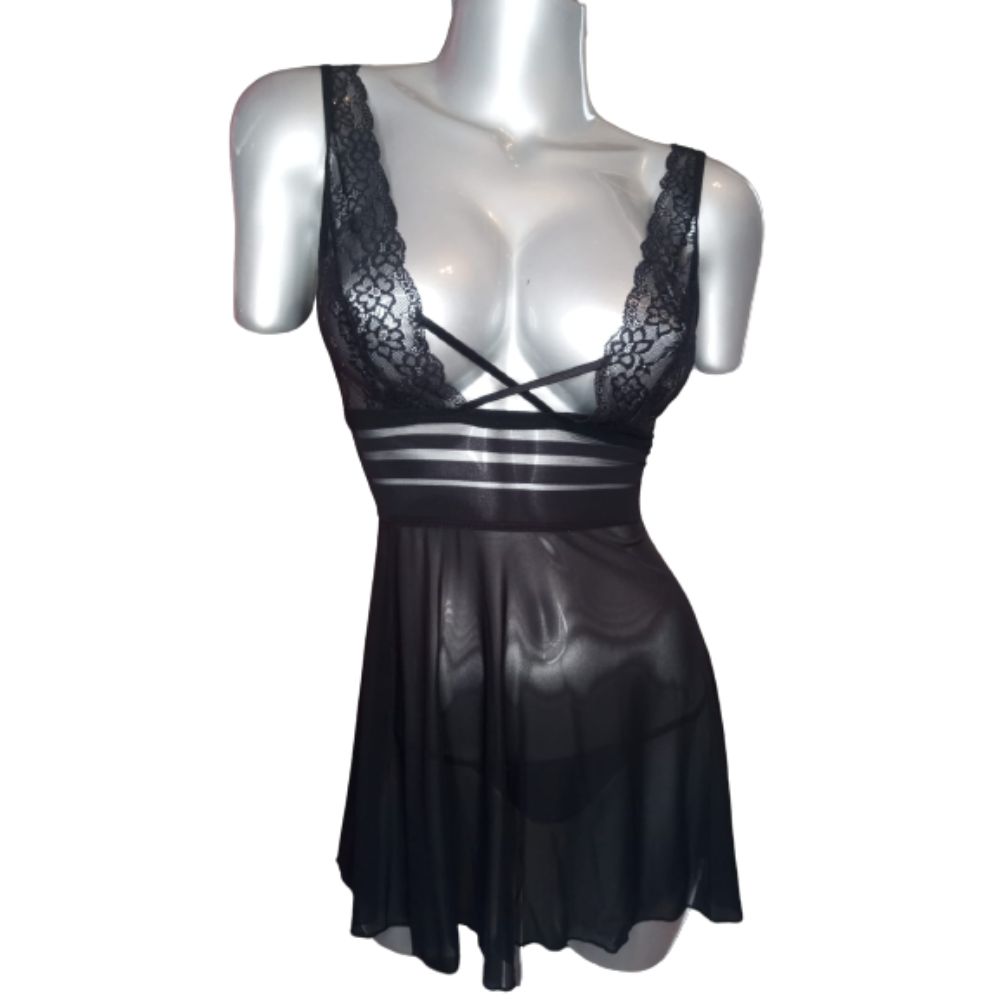 Baby Doll Negro Ch, Med, Gde