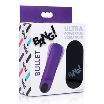 Bang! Vibrating Bullet W/Remote Control