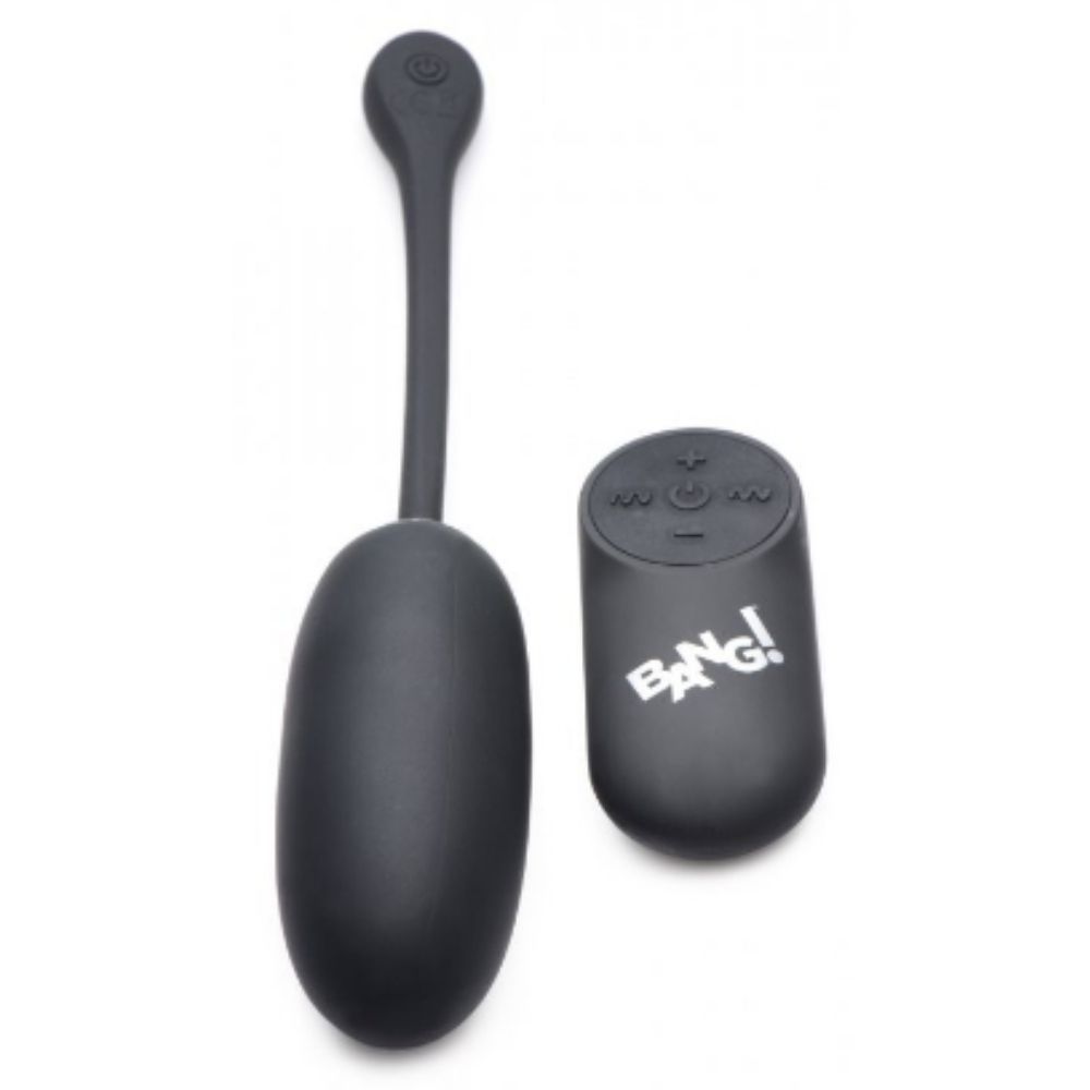 Bg 28X Plush Egg&Remote Control Black