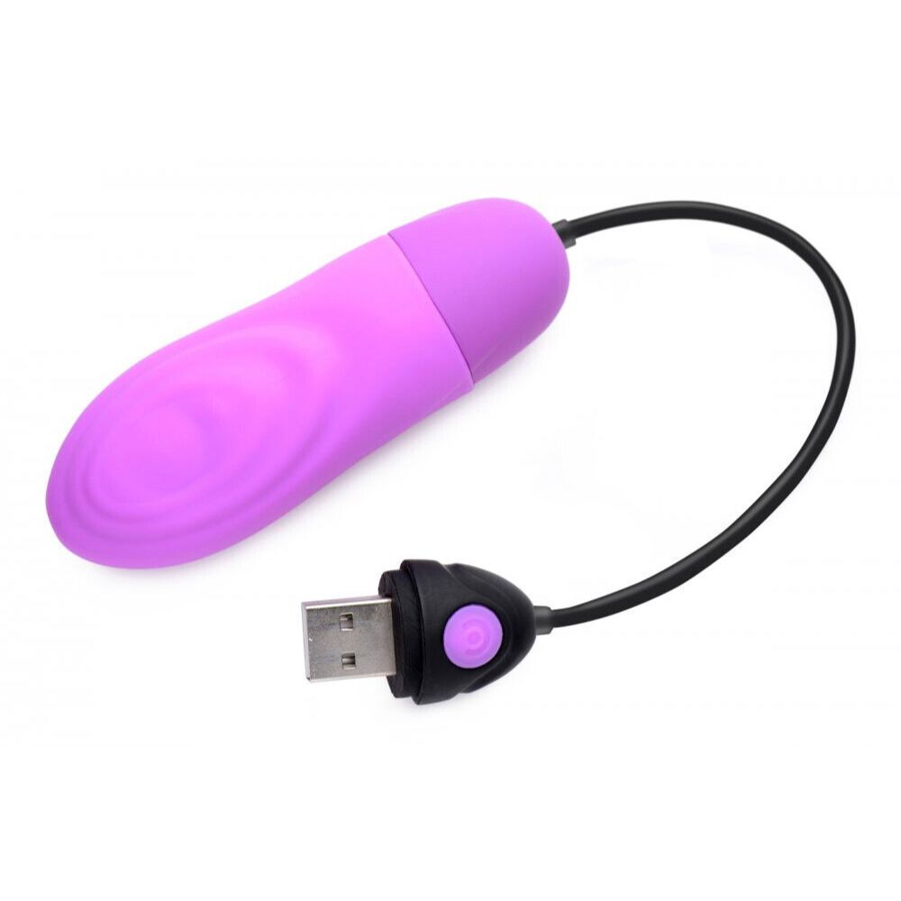 Bg 7X Pulsing Rechargeable Bullet Purple