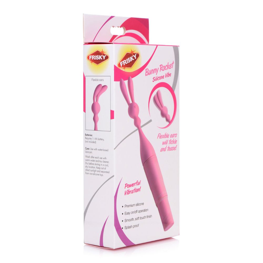 Estimulador Bunny Rocket De Silicone