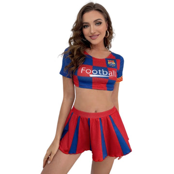 Disfraz De Futbol Barcelona Conjunto