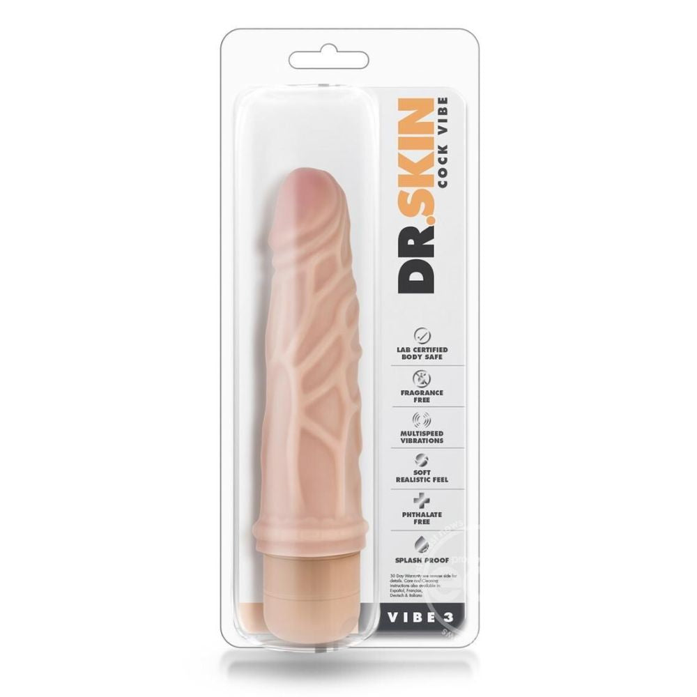 Dr Skin Cock Vibe 3Beige