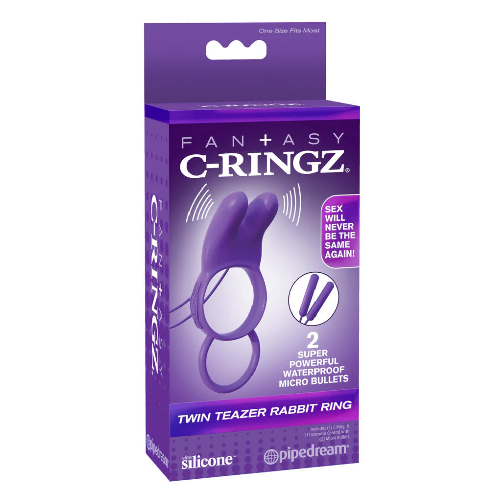 Fantasy C-Ringz Twin Teazer Rabbit Ring