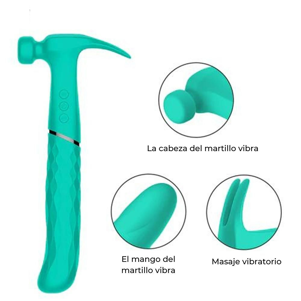 Green Sweet Hammer Massagere Vibrator