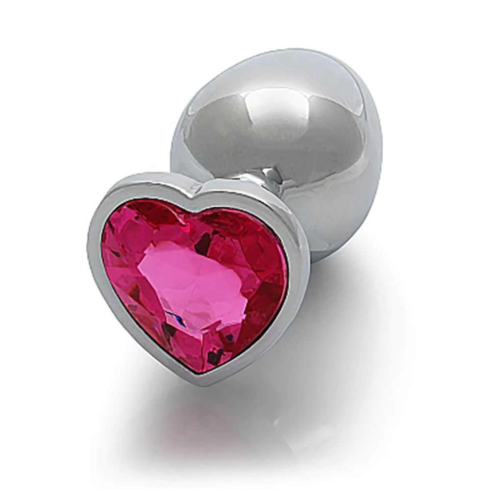 Heart Gem Butt Plug Large