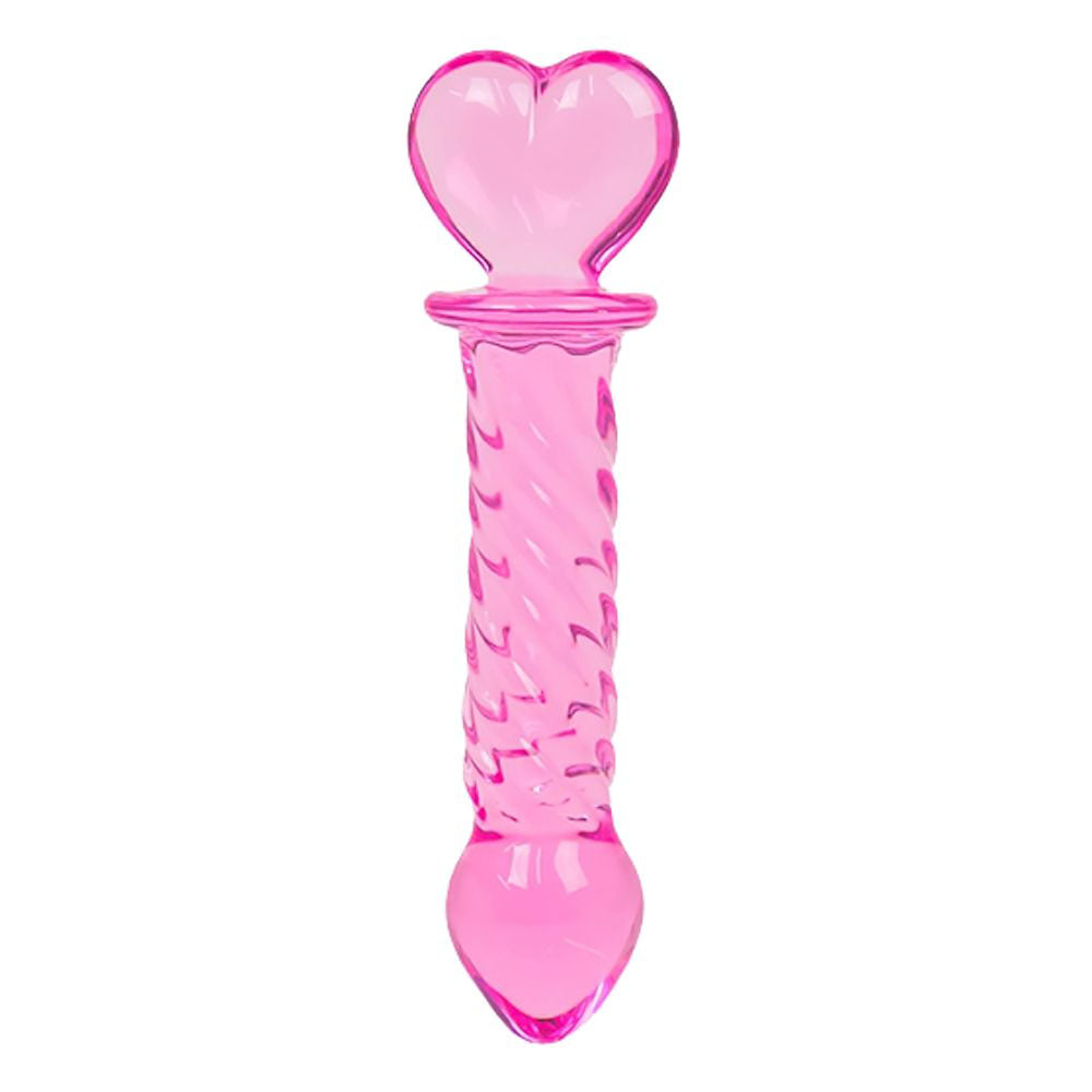 Mon Consolador De Vidrio Rosa