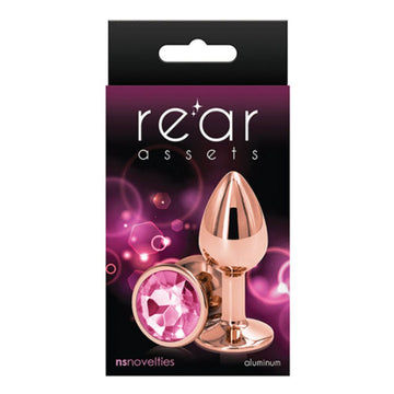 Rear Assents Rose Gold Small Pink