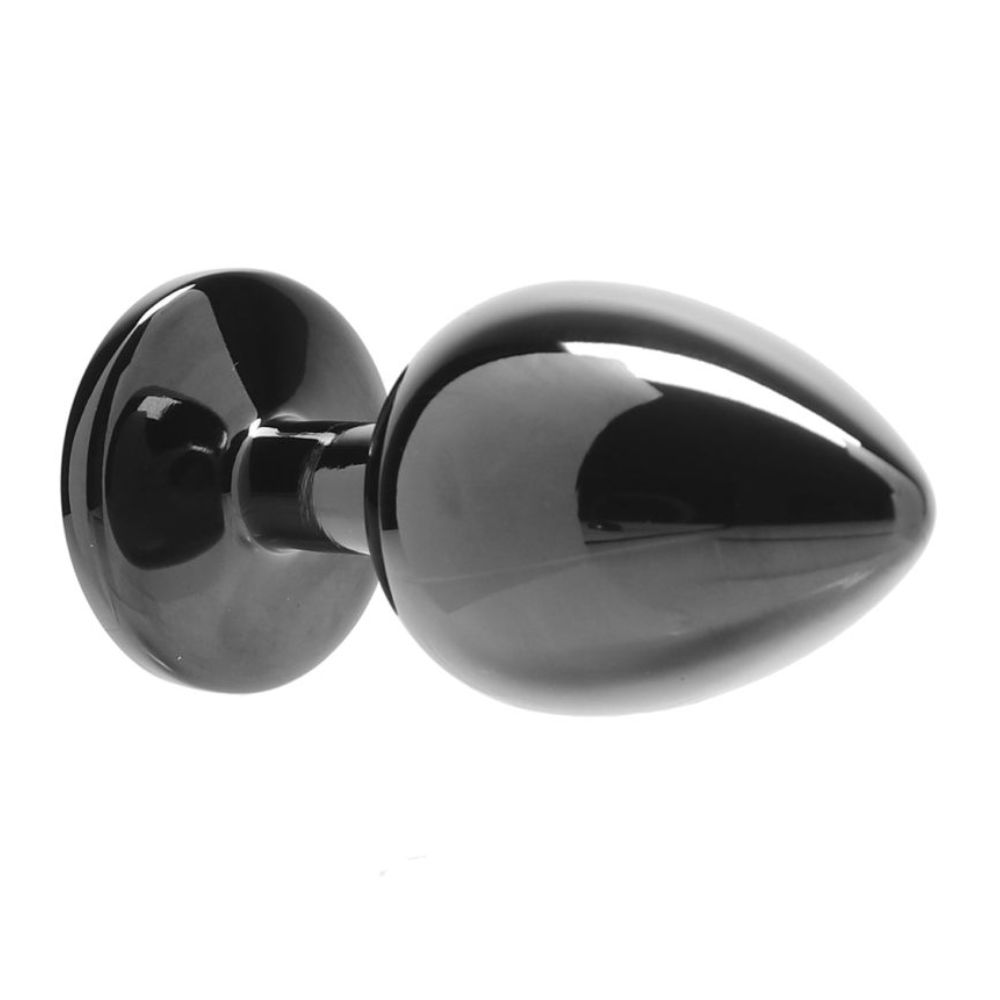 Round Gem Butt Plug Large