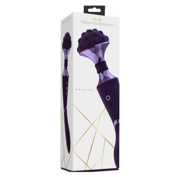 Shiatsu Bendable Massager Wand Purple