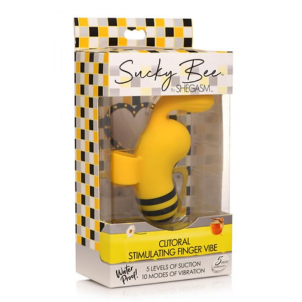 Sucky Bee Clitoral Stimulating Finger Vibe