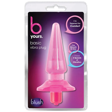 Dilatador Anal Con Vibración Basic Vibra Plug