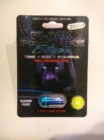 Black Panther Extreme 25000 Vigor Masculino