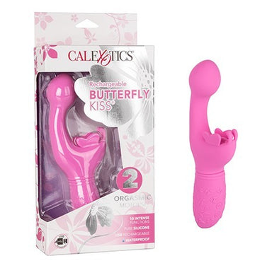 Vibrador Con Doble Estimulación Butterfly Kiss Rechargeable