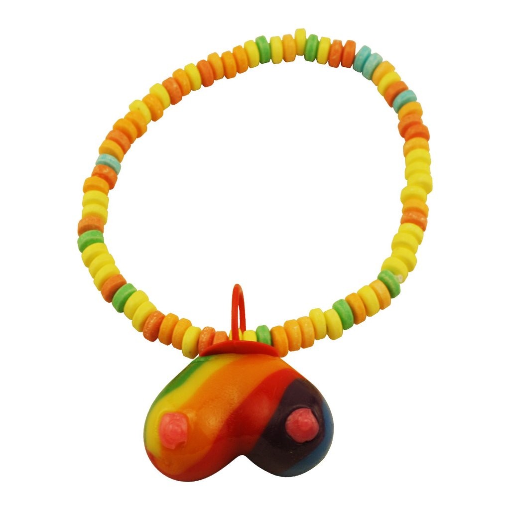 Collar De Dulce Rainbow Boobie