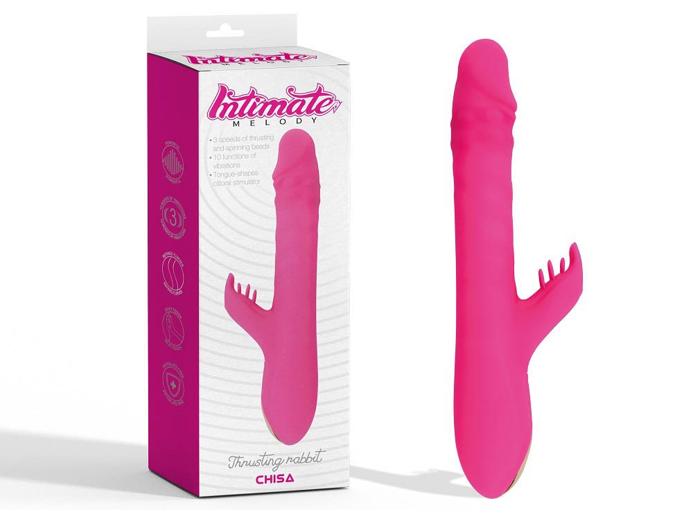Vibrador Rabbit Intimate Melody Con Estimulador De Clítoris