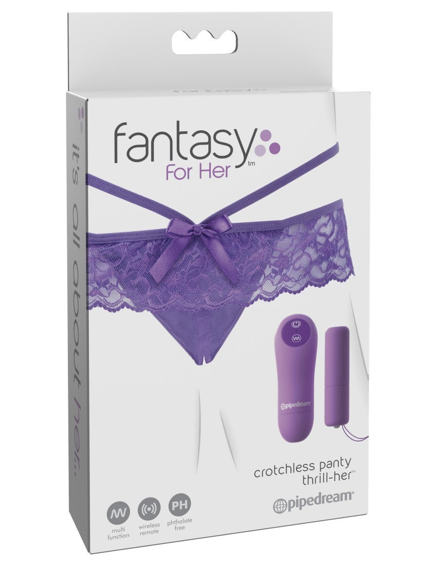 Fantasy For Her Crotchless Panty