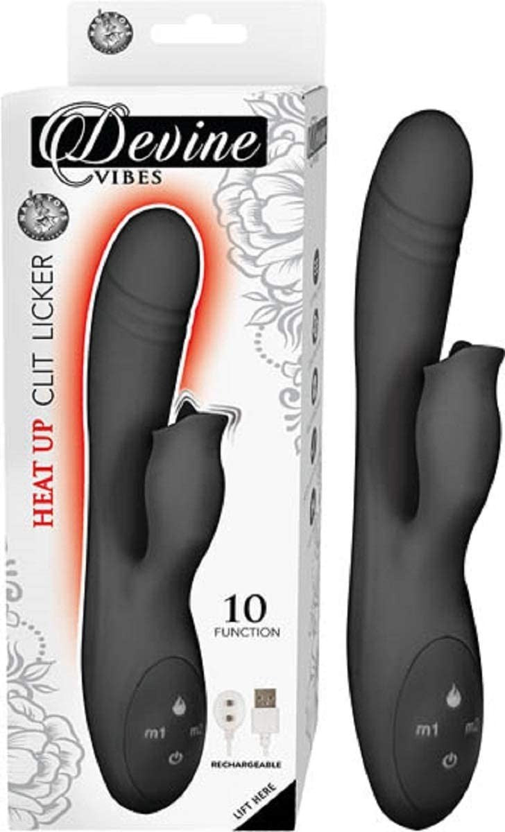 Vibrador Con Función Térmica Heat Up Clit Licker