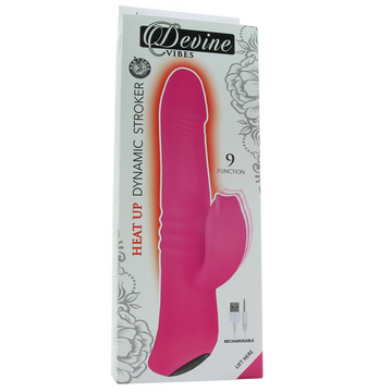 Vibrador Con Movimientos De Empuje Y Función Térmica Heat Up Dynamic Stroker