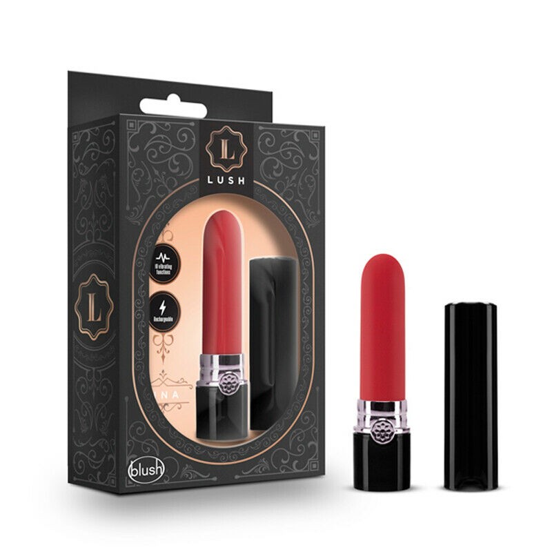 Bala Vibradora De Labial Discreta Lush L Scarlet