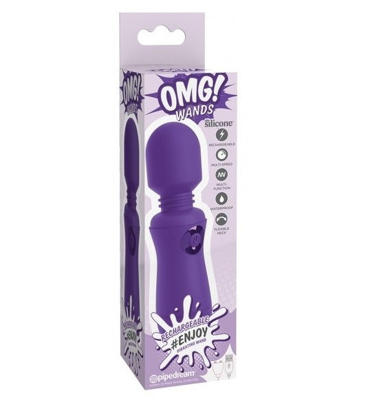 Mini Wanachi Omg! Wands Enjoy Rechargeable Morado