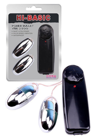 Bala Vibradora Doble Power Bullet Vibe 2 Egg