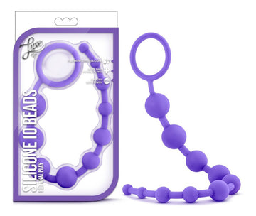 Silicone 10 Beads For Anal Play