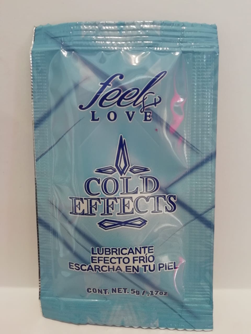 Sobre Lubricante Efecto Frio
