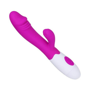 Vibrador Doble Con Estimulador De Clitoris Snappy