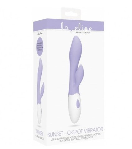 Vibrador Dual Sunset Purpura