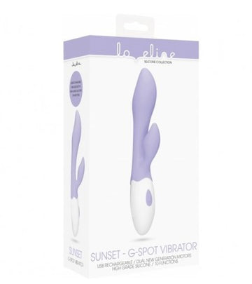 Vibrador Dual Sunset Purpura