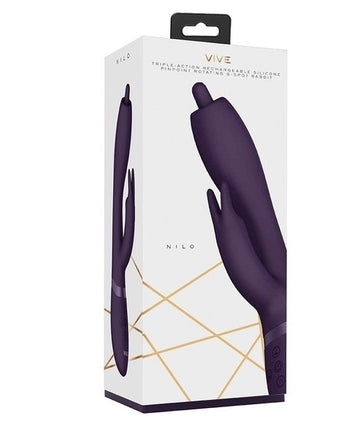 Vibrador De Triple Estimulación De Alta Gama Vive Nilo