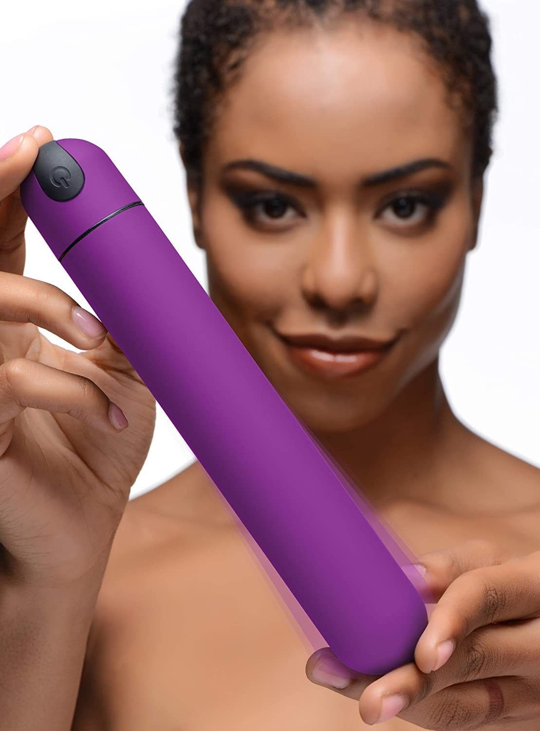 Bala Vibradora Tamaño Xl Bullets Ultra Powerful Morada